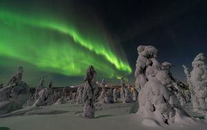 Finlande Aurore boréale