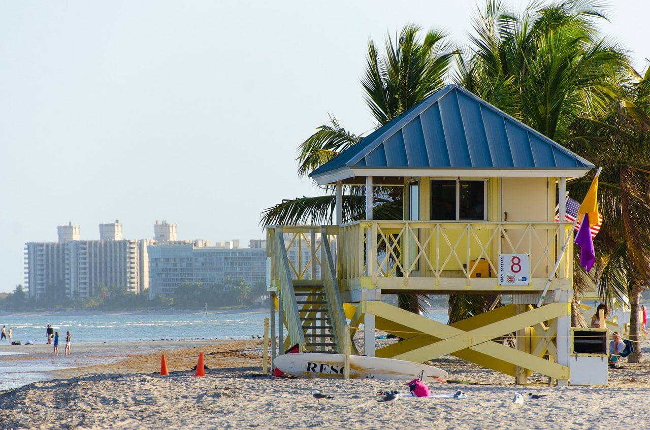 Plage de Miami