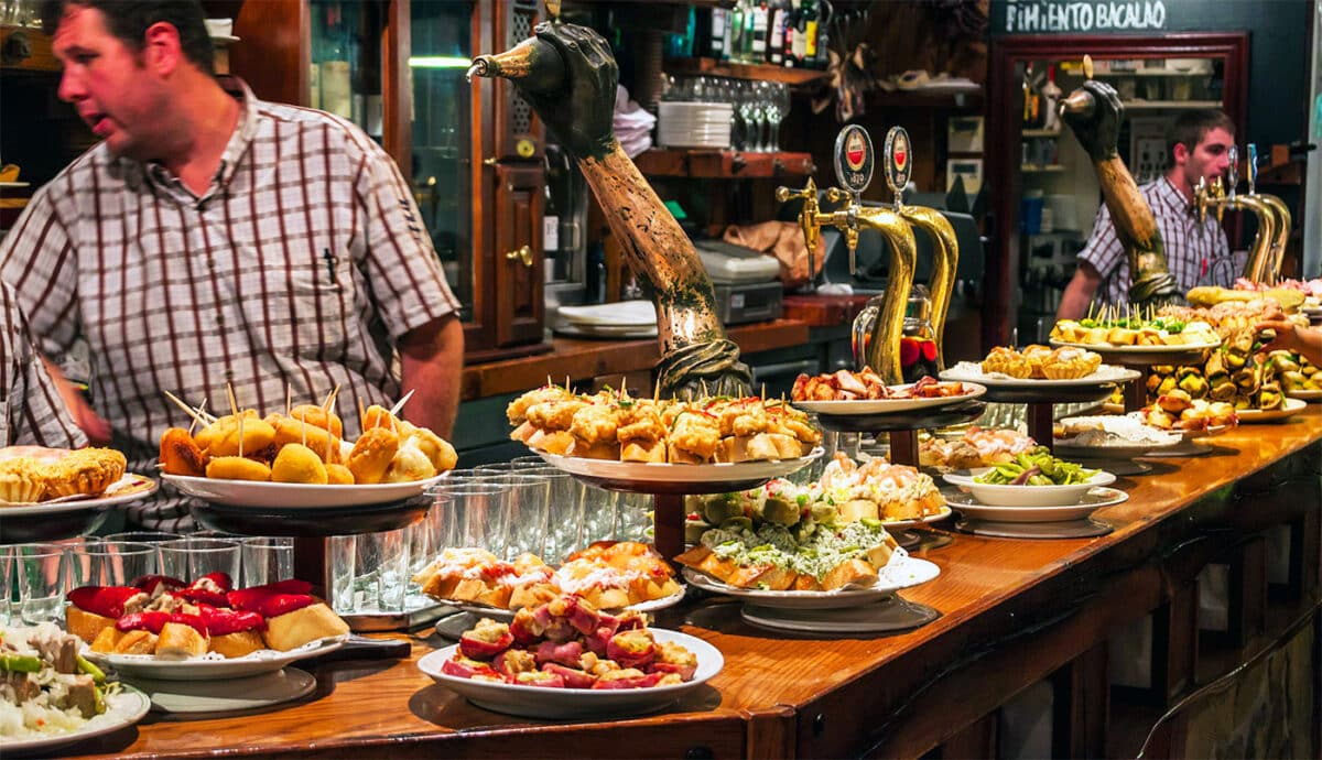 Tapas à San Sebastian